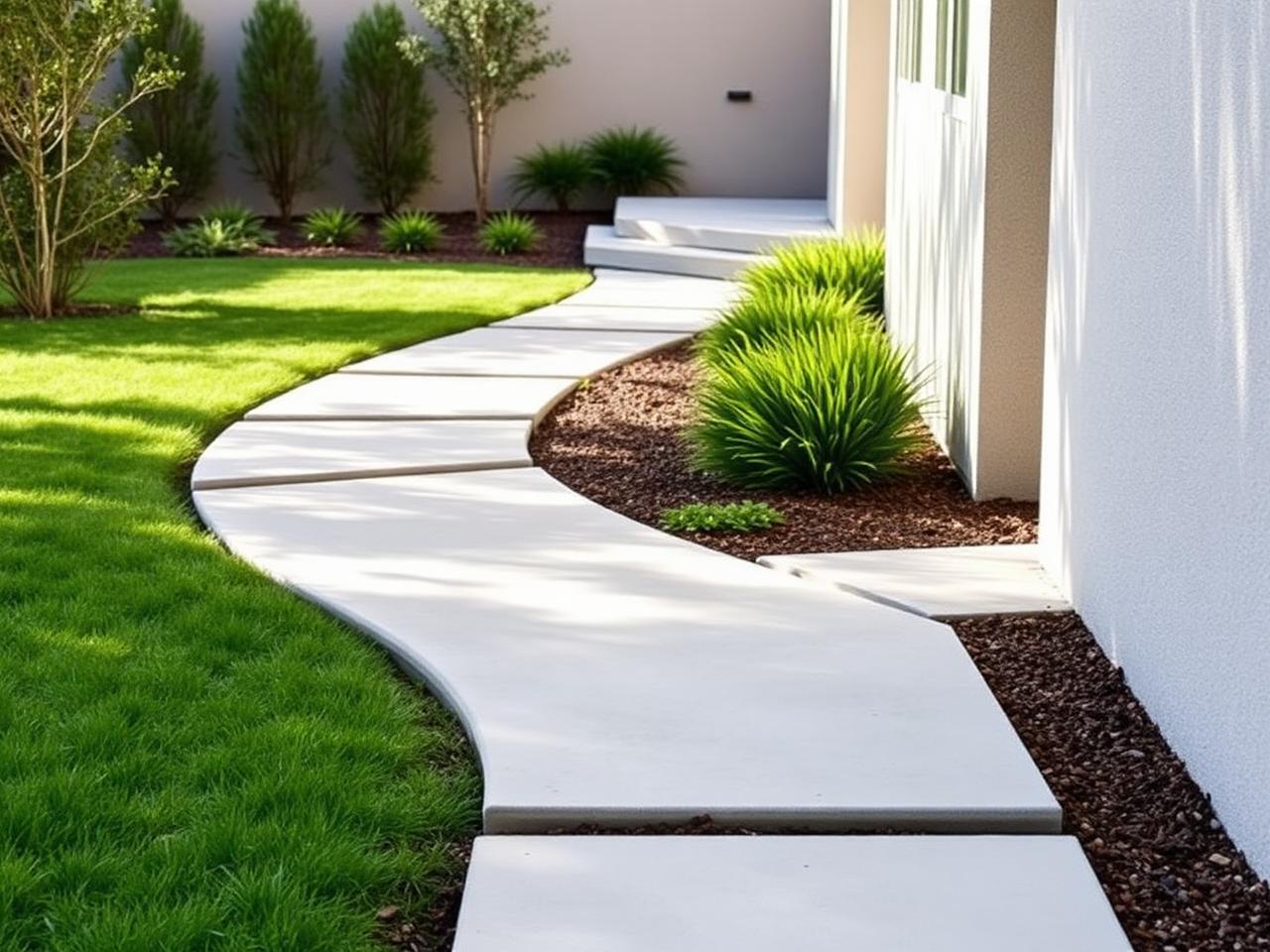 Curved Walkway